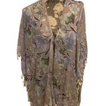 Purple Floral Kimono Coverup one size Size undefined Photo 0