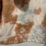 Socialite  Tie dye Sweatshirt Hoodie, Longsleeve White, pink, blue Size L Comfy Photo 7