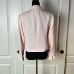 VINTAGE LIGHT PINK PETITE RHINESTONE BUTTON BLAZER DRESSY BUSINESS Photo 3