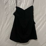 More To Come Black Sleeveless Bow Mini Dress Size XL Photo 3