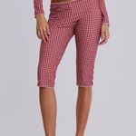 Jaded London  NWT Freda Gingham Swim Capri Trousers Photo 0