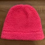 Handmade Hot Pink Sherpa Winter Knit Soft Fluffy Beanie Hat Photo 9
