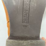 Deltan Womens Pippa Ankle Brown Suede Boots Size 6M Block Heel Photo 8