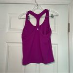 Lululemon Athletica Purple Fitted Tank Top Activewear Athleisure Workout Outdoor Photo 2