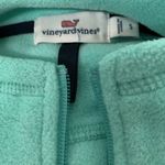 Vineyard Vines  Womens Blue Green Sleeveless Full Zip Westerly Fleece Vest Photo 2