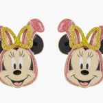 BaubleBar  Minnie Mouse Crystal Easter Bunny Stud Earrings Photo 0