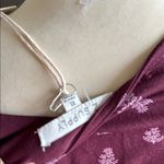 Z Supply Fitted Wrap Blouse in Red and Purple Photo 12