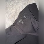 Theory NWOT  Sleeveless fit and flare Admiral crepe black midi dress size 6 Photo 3