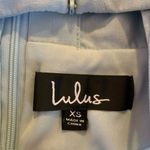 Lulus  Call to Charms Light Blue Skater Dress XS X-Small Photo 5