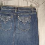 White House | Black Market  Denim Blue Women's Skirt Photo 7