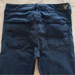 American Eagle  ~ Blue Super Stretch Hi Rise Jegging Pants ~ Womens Size 8 B12101 Photo 4