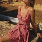 Hutch  flutter wrap midi summer dress size XS Photo 14