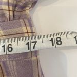 Pretty Little Thing Plaid Long Sleeve Button Down Lilac Shirt Dress NWT Sz 16 Photo 10