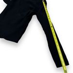 Moth Anthropologie Black Faux Wrap Ribbed Knit Sweater Photo 4