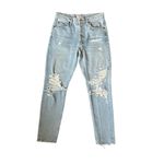 AGOLDE Jamie High Rise Classic Jeans
Distressed Ever More Light Wash Size 26 Photo 9