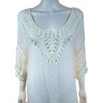 Paradise USA Crochet Swimsuit Cover Up Dress White Size undefined Photo 5