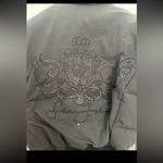 Sean John  Black Puffer Down Feather Jacket Gold Accents Sz S no hood Photo 2