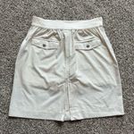 Athleta ivory mini tennis skirt size 4 Photo 2