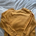 Grayson Threads Mustard yellow cropped crewneck sweatshirt  Photo 1