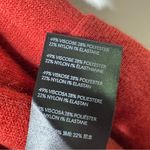 Anthropologie  Rust One Button Sweater Jacket Size Small Photo 9