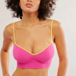 Free People  Cecily Seamless Longline Bralette M/L NWOT Photo 0