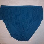 Terra & Sky TS 5X Teal Black Polka Dot Bikini Bottom Plus Photo 0