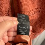 Bardot Mariana Lace High Neck Sheath Dress Mor Rose Size 6 Photo 8