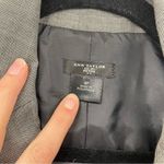 Ann Taylor  Grey Cropped Fitted Womens Blazer Jacket 6P Career Office Work Dressy Photo 3