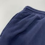 Adidas  Pants Womens Medium Blue All‎ Szn Sweatpants Joggers Zip Ankles Photo 7