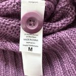 LuLaRoe Lucille Oversized Cable Knit Collegiate Long Button Down Cardigan M NWT Photo 7