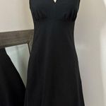 prAna Black Cut Out Backless Sheath Midi Dress Photo 1