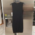 Zella ππ Post Studio Dress All Day Athletic Dress Athleisure Black XS NWT Photo 5