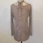 Andree by Unit Andreé by Unit stretch knit top with cutout neckline and back tie M Photo 2