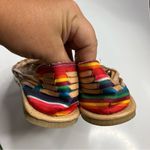 Rosario multicolored huaraches leather‎ size 8 Tan Photo 5