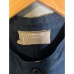 Everlane  Women's The Fatigue Short Sleeve Jumpsuit Organic Cotton Blue Size 16 Photo 3