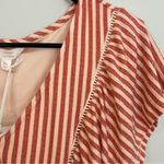 LC Lauren Conrad NWT Lauren Conrad Ruffle Sleeveless Candy Striped Mini Dress Size XL Photo 6