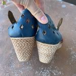 Free People Woven wedge heels sz 10 women’s Photo 3