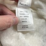 Paige NWT Giulia White Linen Eyelet Fluttwr Sleeve Tank Top Size XS Photo 10