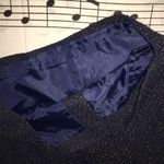 Merona 🎁 Tweed Xavier Navy Pencil Skirt Photo 3