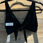 Aerie NWT  Tie Longline Triangle Bikini Top  Photo 0