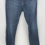 Lucky Brand  Lola Bootcut Fit Dark Blue Wash Distressed  Jeans‎ Size 10/30 Q0013 Photo 0
