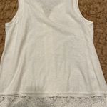 Charter Club White Lace Top Photo 1