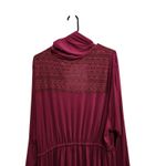 Torrid Knit Purple Longline Tie-Waist Casual Soft Anorak Lace Yoke Sweater Sz 5X Photo 3