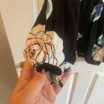 Kendall + Kylie  Long Sleeve Shorts Romper
Black w/floral print. Size Small Photo 2