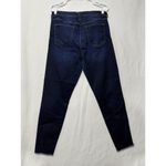 Celebrity Pink  Jeans Womens 13/31 Blue distressed Raw Hem Stretch Dark Wash Photo 3