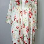 Women’s Floral 3/4 Sleeve Robe Wedding Bridal Small Pink Photo 0