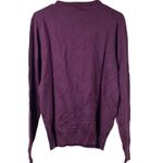 st. john's bay  Sweater Women’s Size Small Long Sleeve Pullover Crewneck Purple Photo 1