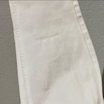 AMO White Twist Sea Salt Raw Hem Distressed Slim Fit Jeans Mid Rise Womens 23 Photo 6