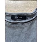 TECREW Mid Drift Cropped Pullover‎ Knit Sweatshirt Gray Size L Batwing Size L Photo 1
