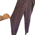 BCBGeneration  Striped Jumpsuit‎ Sleeveless Wide Leg Party Wear Size Small NWT Photo 2